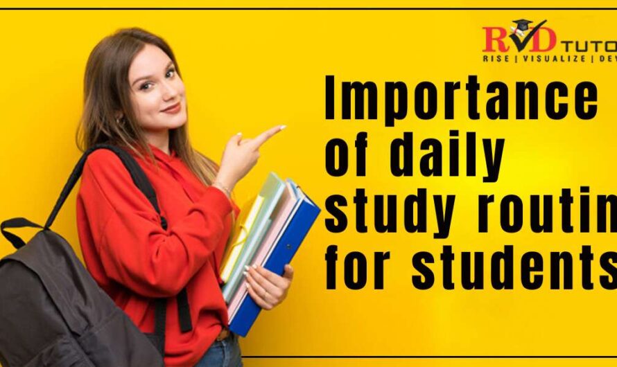 What is the Daily Study Routine of a Students?