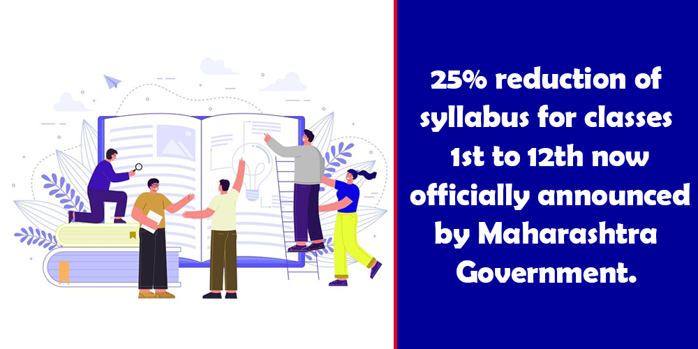 25% reduction of syllabus