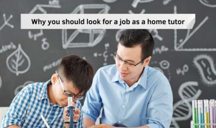 Job As A Home Tutor