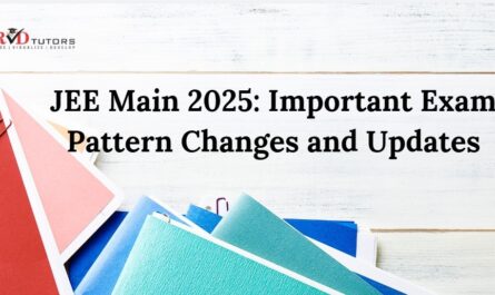 JEE Main 2025 Exam Pattern update