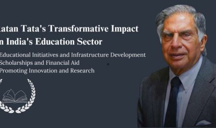 Ratan Tata's Changing Impact on India's Education Sector